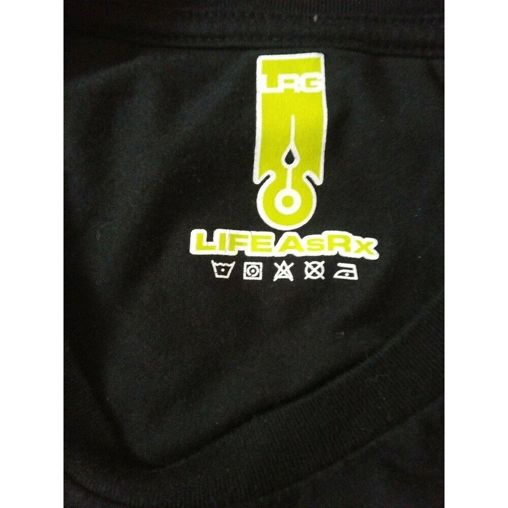 Mens Short Sleve T-Shirt Medium by LifeAsRX Print 